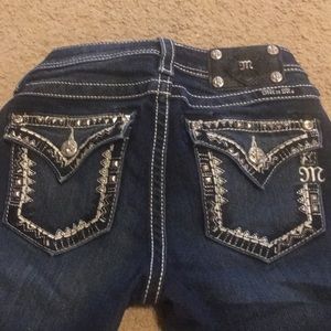 Miss me cropped jeans